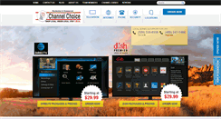 Desktop Screenshot of channelchoicetv.com